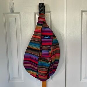 KAVU Crossbody Bag Multi Color 4 Compartments. Excellent condition.